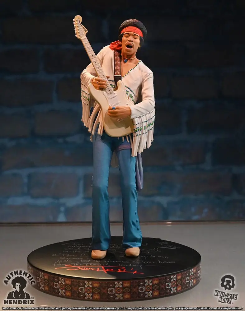 Jimi Hendrix Rock Iconz Socha Jimi Hendrix III 22 cm produktová fotografia