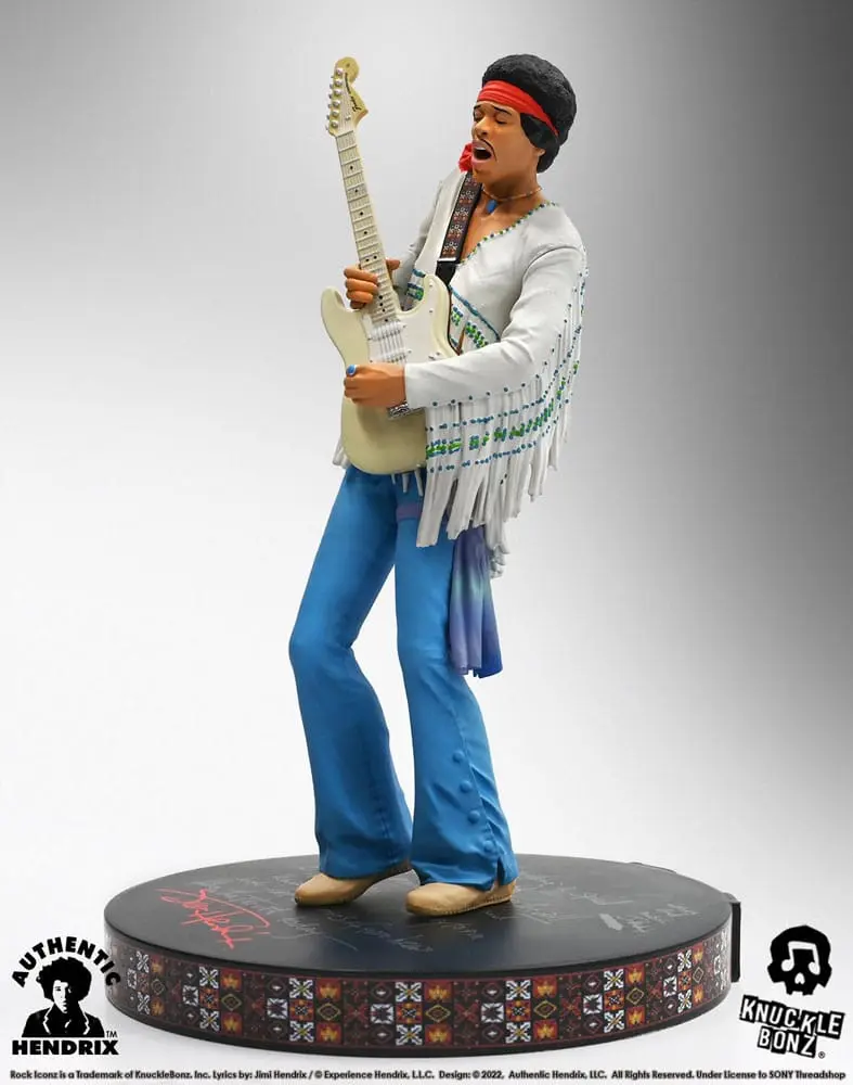 Jimi Hendrix Rock Iconz Socha Jimi Hendrix III 22 cm produktová fotografia