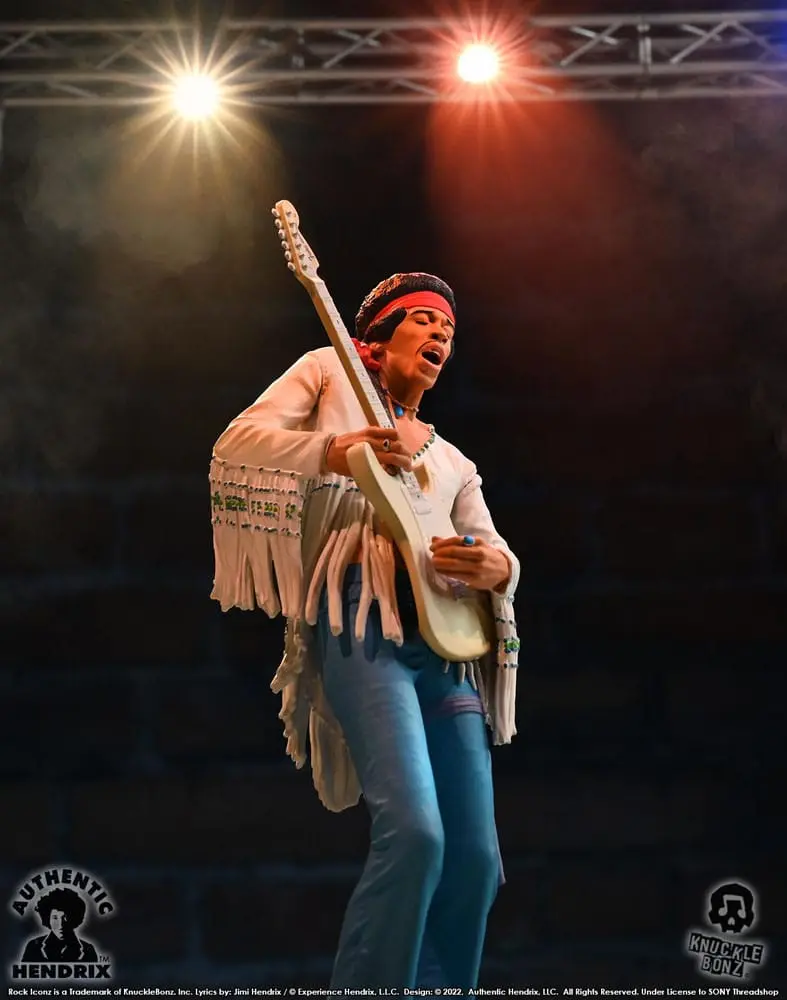 Jimi Hendrix Rock Iconz Socha Jimi Hendrix III 22 cm produktová fotografia