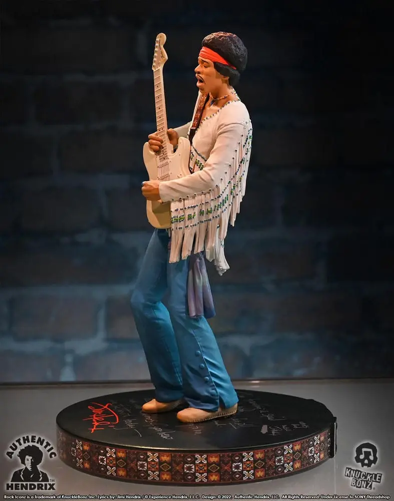 Jimi Hendrix Rock Iconz Socha Jimi Hendrix III 22 cm produktová fotografia