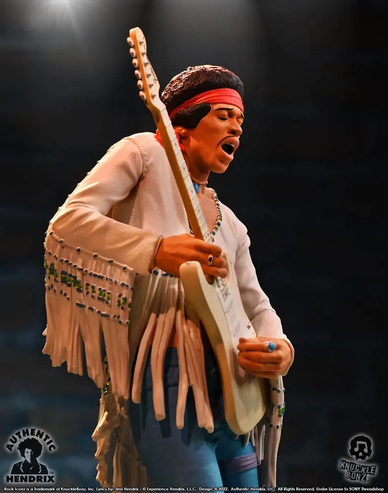 Jimi Hendrix Rock Iconz Socha Jimi Hendrix III 22 cm produktová fotografia