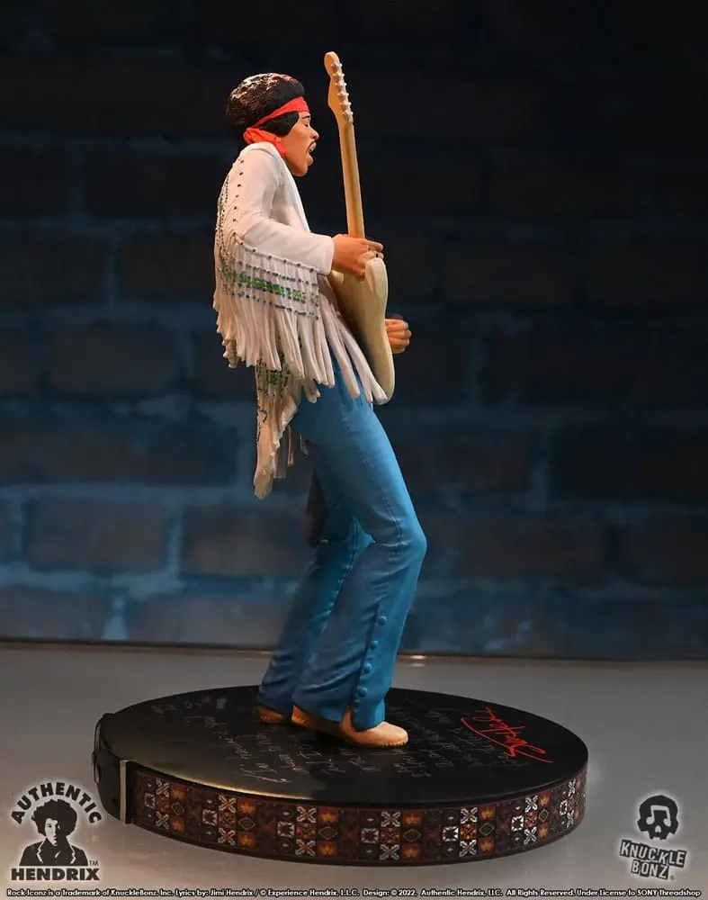 Jimi Hendrix Rock Iconz Socha Jimi Hendrix III 22 cm produktová fotografia