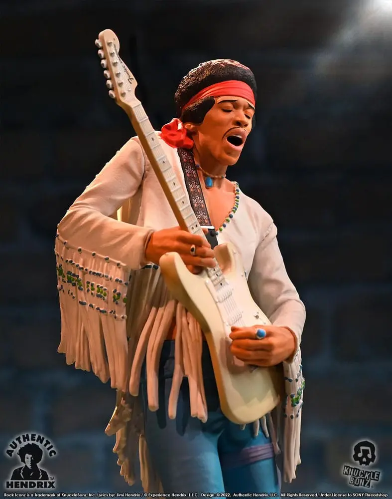 Jimi Hendrix Rock Iconz Socha Jimi Hendrix III 22 cm produktová fotografia