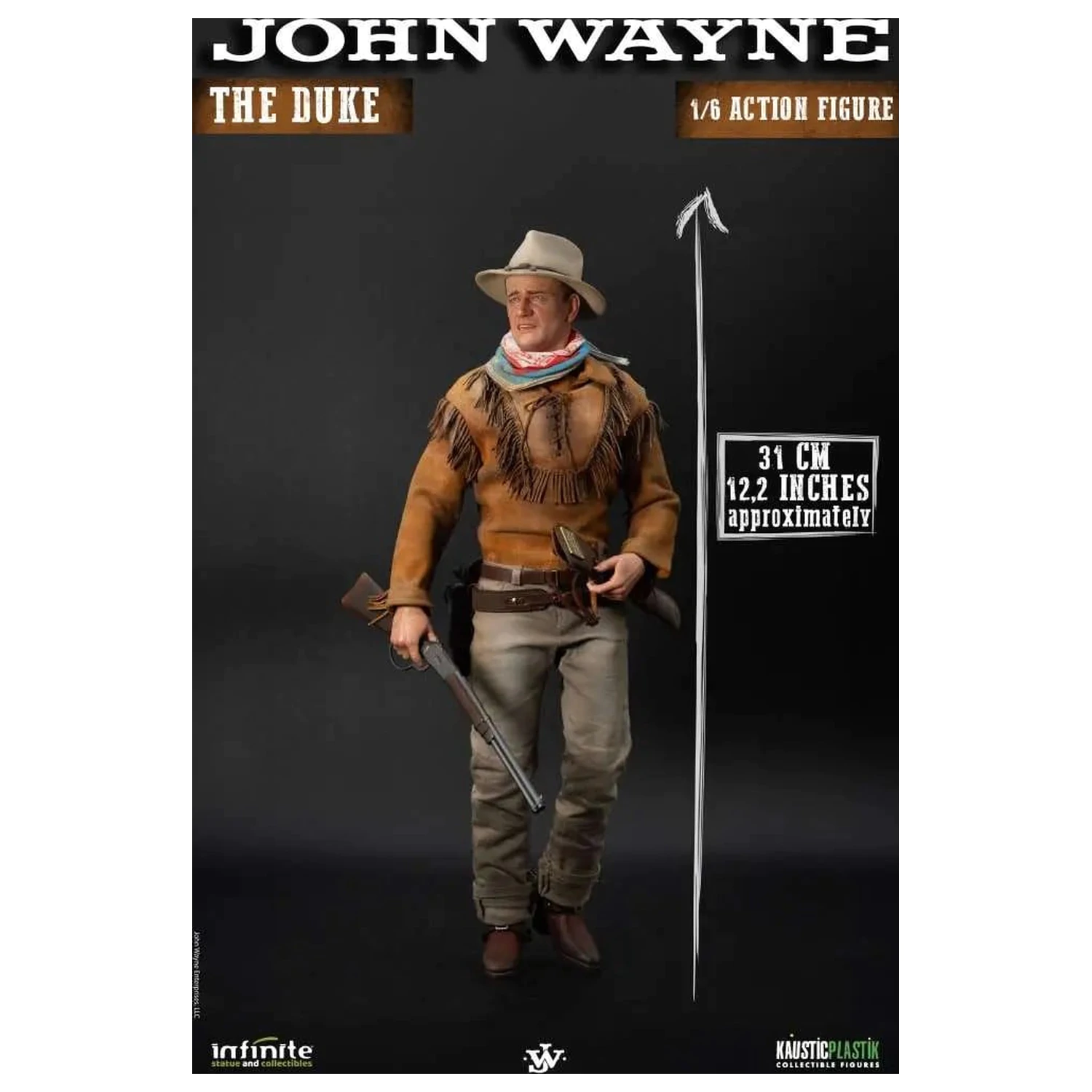 JOHN WAYNE The Duke figúrka 1/6 štandardná verzia 31cm produktová fotografia