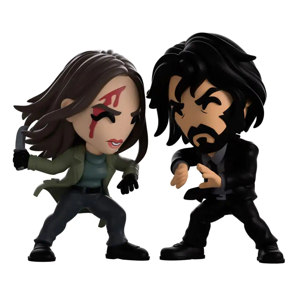 John Wick: Ballerina vinylové figúrky dvojbalenie Ballerina & John Wick 11 cm produktová fotografia