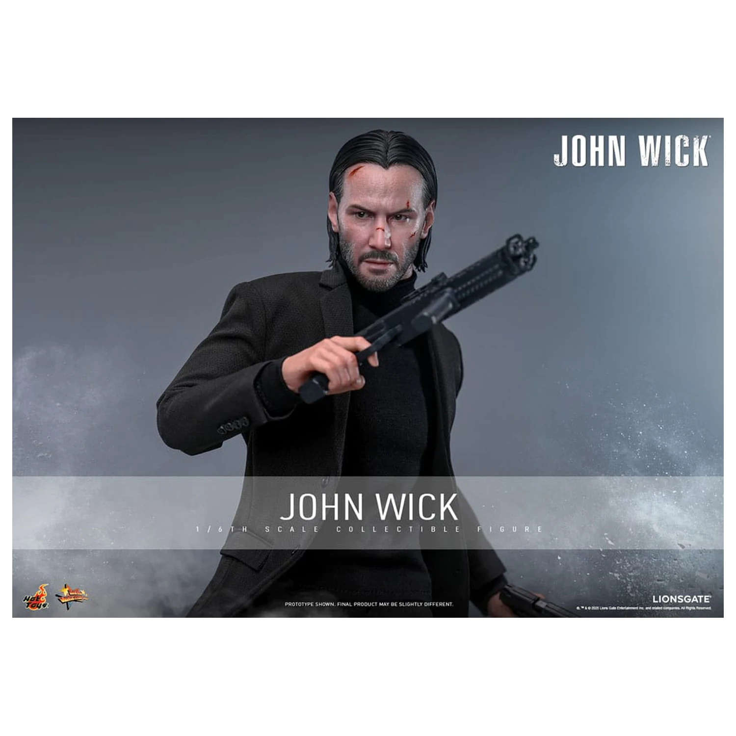 John Wick Movie Masterpiece Akčná figúrka 1/6 John Wick 31 cm produktová fotografia