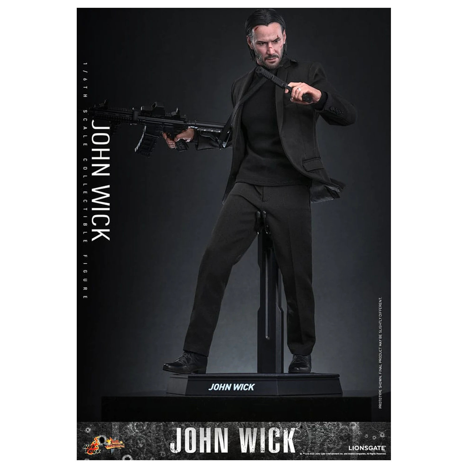 John Wick Movie Masterpiece Akčná figúrka 1/6 John Wick 31 cm produktová fotografia