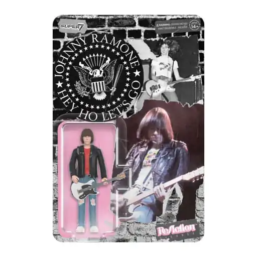 Johnny Ramone ReAction Action Figurka 1. séria Johnny Ramone 10 cm termékfotó