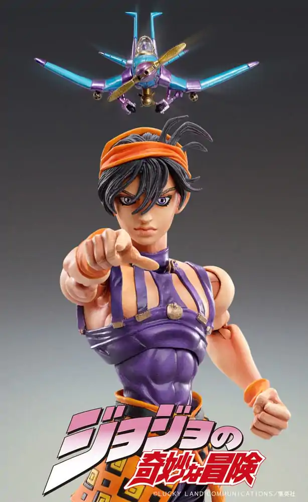 JoJo&#039;s Bizarre Adventure Part 5: Golden Wind Akčná figúrka Chozokado Narancia Ghirga & As 15 cm produktová fotografia