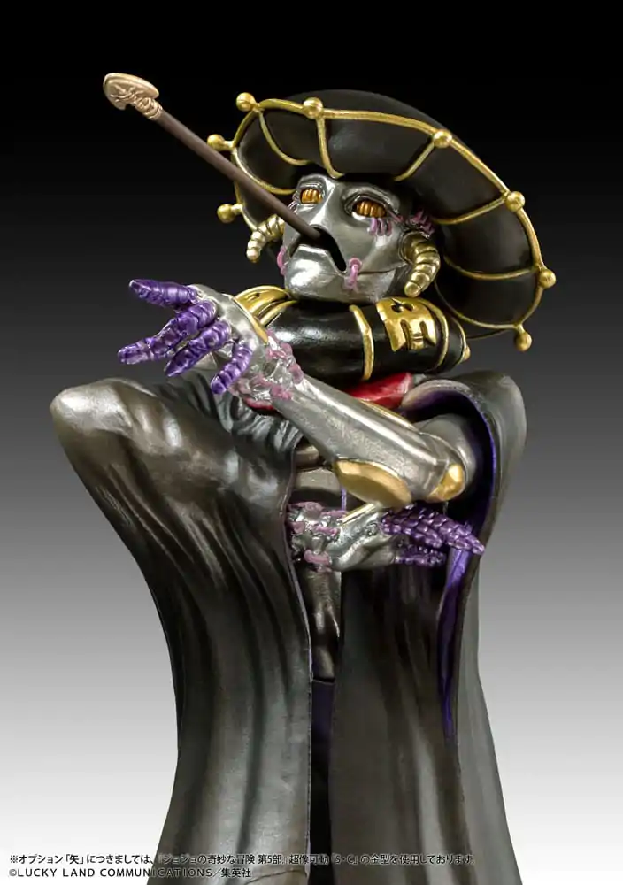 JoJo&#039;s Bizarre Adventure Part 5 Golden Wind Statue Legend PVC Socha B S 18 cm termékfotó