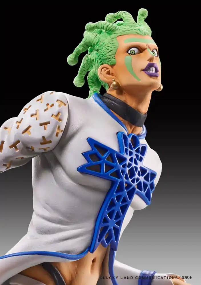 JoJo&#039;s Bizarre Adventure Part 5 Golden Wind Statue Legend PVC Statue Cioccolata 17 cm termékfotó