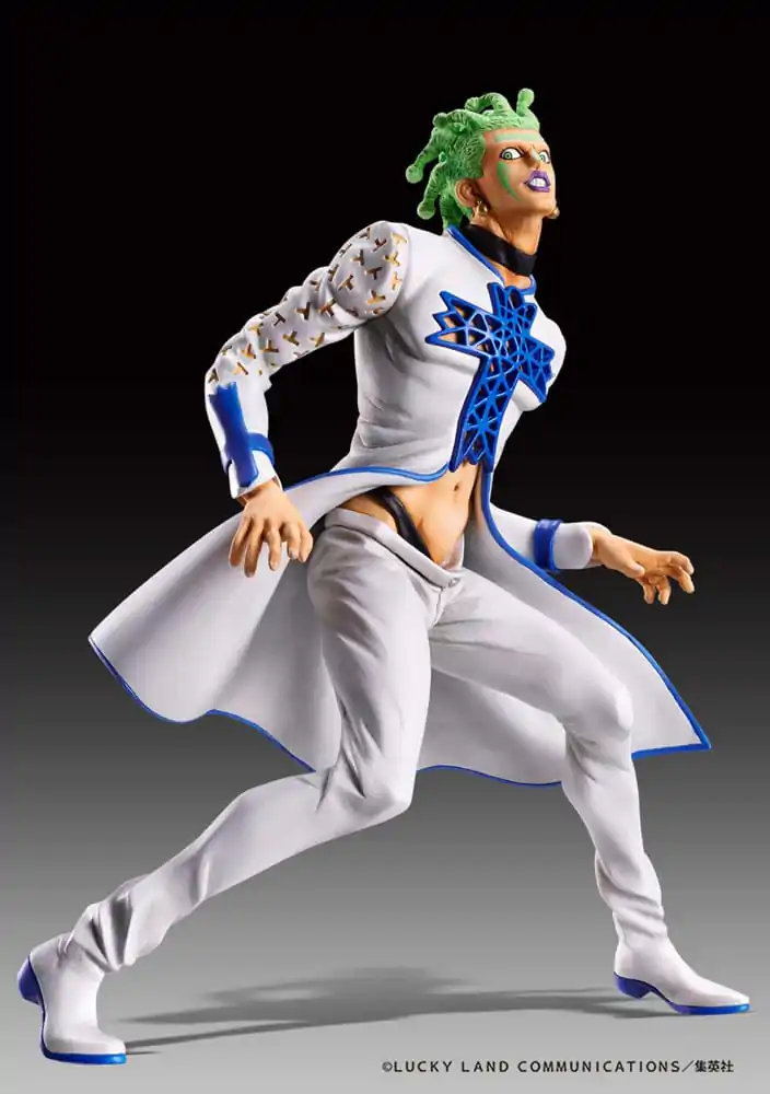 JoJo&#039;s Bizarre Adventure Part 5 Golden Wind Statue Legend PVC Statue Cioccolata 17 cm termékfotó