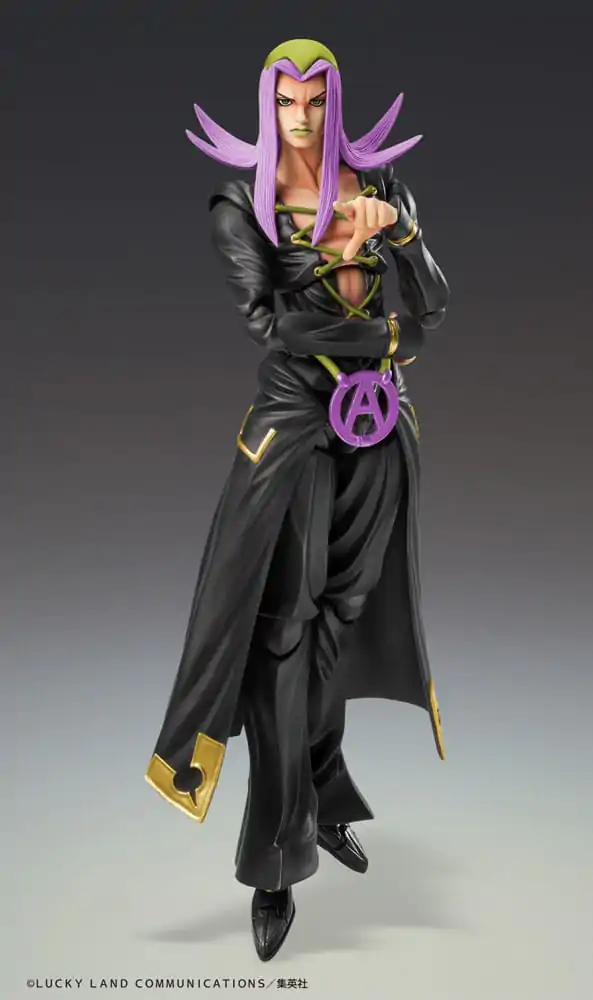 JoJo's Bizarre Adventure Part 5 Super Action Akčná figúrka Chozokado Leone Abbacchio Black Ver. 16 cm produktová fotografia