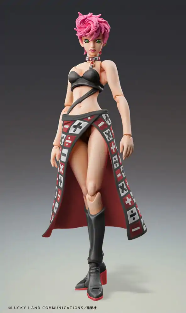 JoJo&#039;s Bizarre Adventure Part 5 Super Action Akčná figúrka Chozokado Trish Una Black Ver. 15 cm produktová fotografia