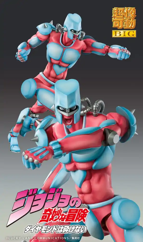 JoJo&#039;s Bizarre Adventure Part4 Super Action Akčná figúrka Chozokado Big (Crazy Diamond) 22 cm termékfotó