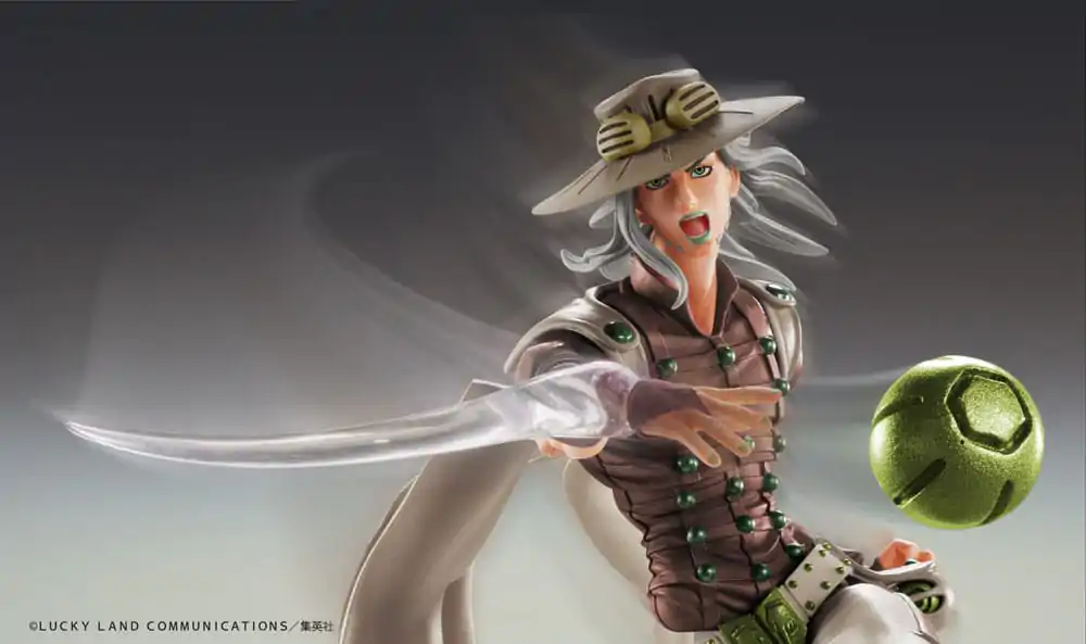 JoJo's Bizarre Adventure Part7 Steel Ball Run Super Action Akčná figúrka Chozokado Gyro Zeppeli Third 16 cm produktová fotografia