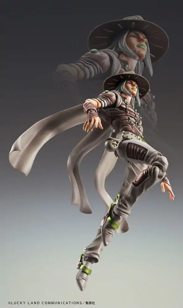 JoJo's Bizarre Adventure Part7 Steel Ball Run Super Action Akčná figúrka Chozokado Gyro Zeppeli Third 16 cm produktová fotografia