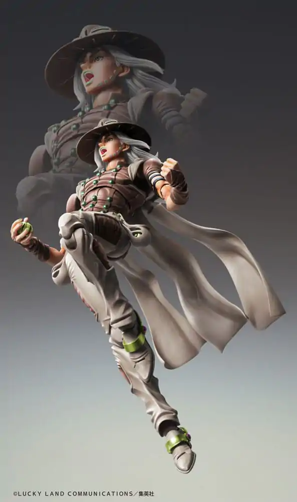 JoJo's Bizarre Adventure Part7 Steel Ball Run Super Action Akčná figúrka Chozokado Gyro Zeppeli Third 16 cm produktová fotografia