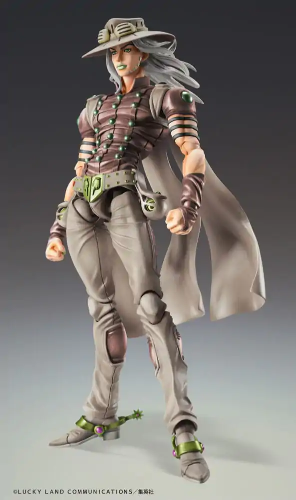 JoJo's Bizarre Adventure Part7 Steel Ball Run Super Action Akčná figúrka Chozokado Gyro Zeppeli Third 16 cm produktová fotografia