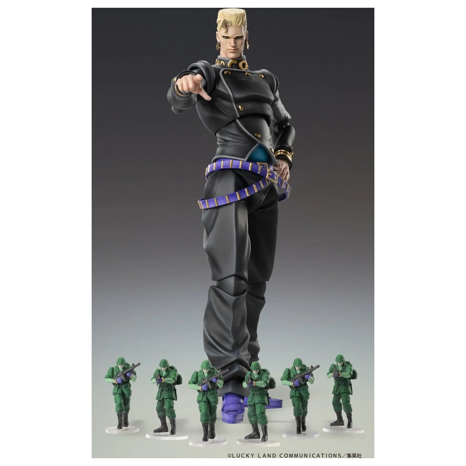 JoJo's Bizarre Adventure: Diamond Is Unbreakable Akčná figúrka Chozokado Keicho Nijimura & Bad Company 17 cm produktová fotografia