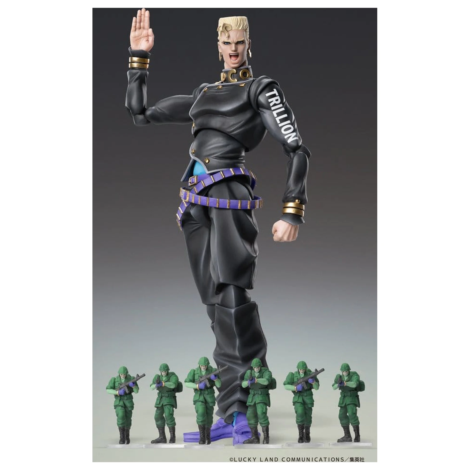 JoJo's Bizarre Adventure: Diamond Is Unbreakable Akčná figúrka Chozokado Keicho Nijimura & Bad Company 17 cm produktová fotografia