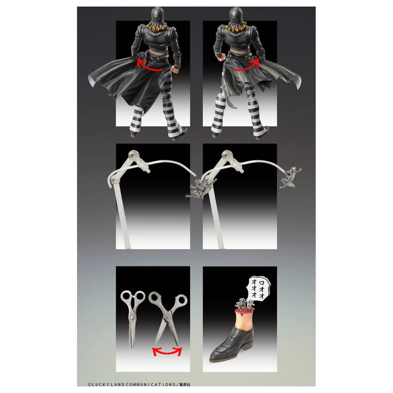 JoJo's Bizarre Adventure: Golden Wind akčná figúrka Risotto Nero 16 cm produktová fotografia