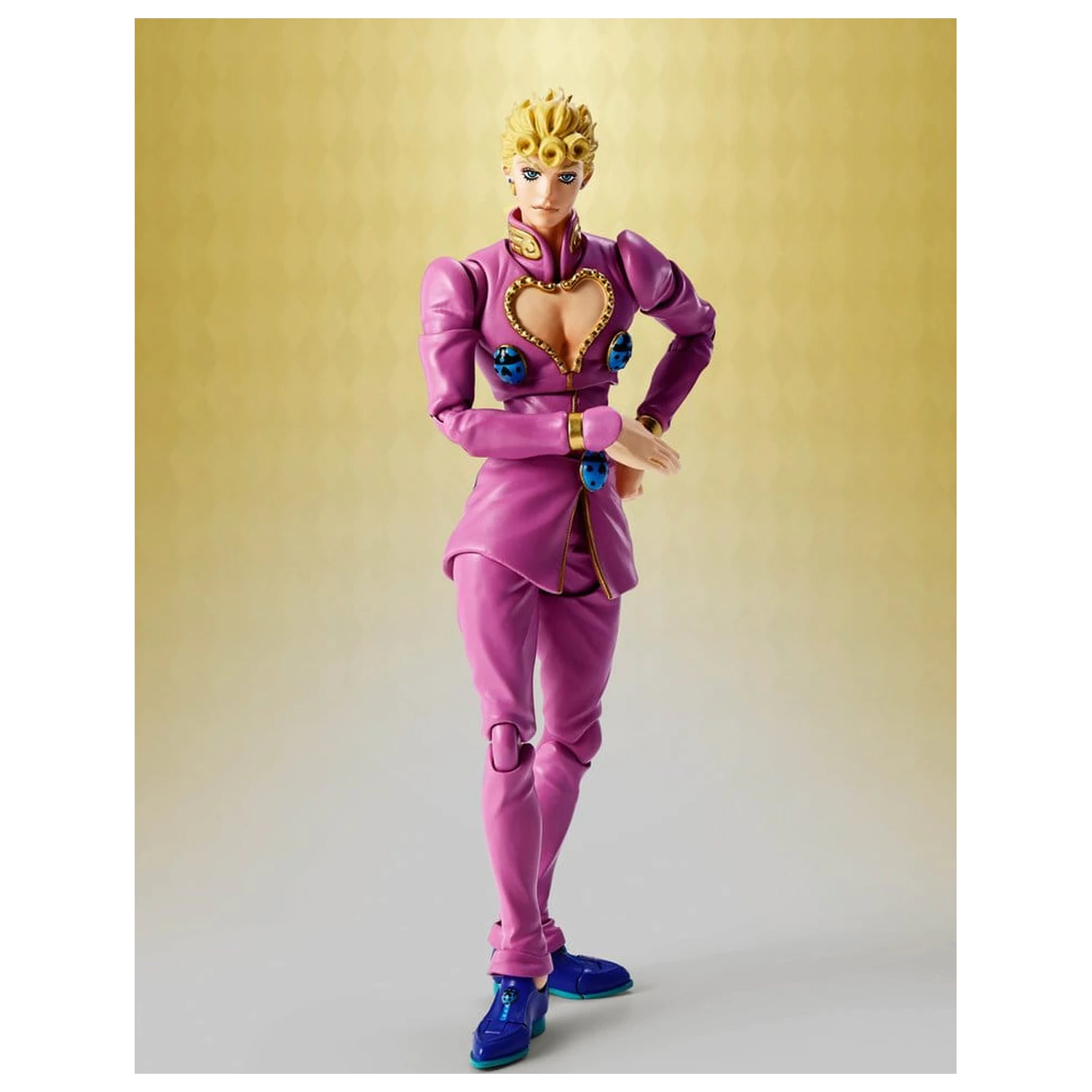 JoJo's Bizarre Adventure: Golden Wind S.H.Figuarts akčná figúrka Giorno Giovanna 16 cm produktová fotografia
