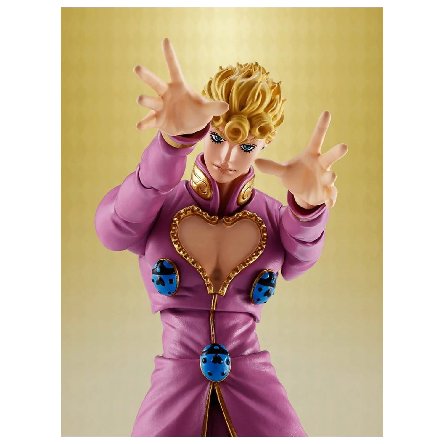 JoJo's Bizarre Adventure: Golden Wind S.H.Figuarts akčná figúrka Giorno Giovanna 16 cm produktová fotografia