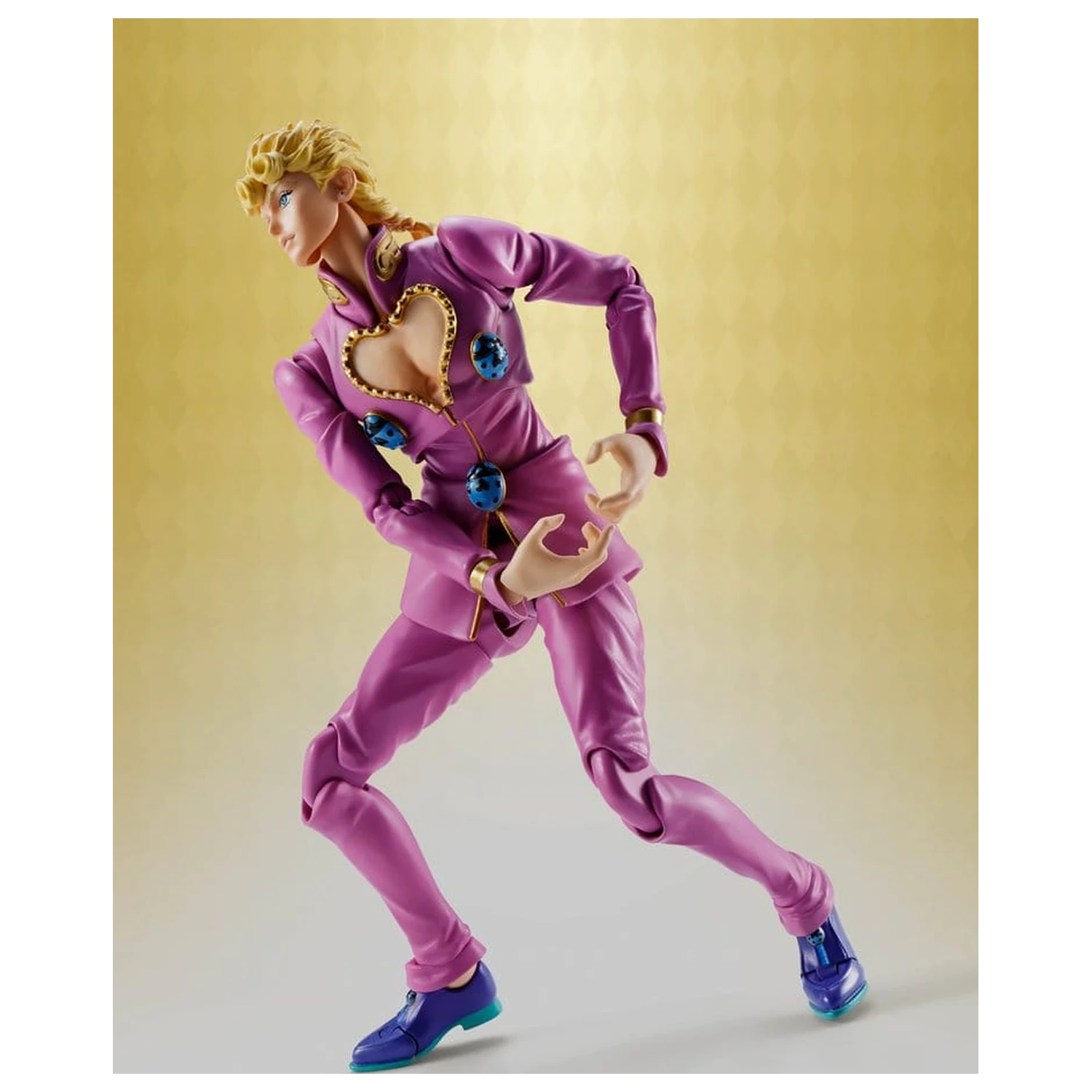 JoJo's Bizarre Adventure: Golden Wind S.H.Figuarts akčná figúrka Giorno Giovanna 16 cm produktová fotografia