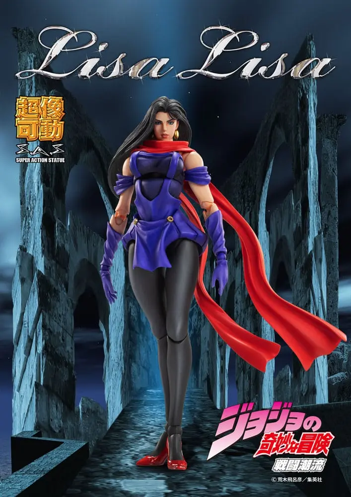 JoJo's Bizarre Adventure Part 2: Battle Tendency Akčná figúrka Chozokado (Lisa Lisa) 15 cm termékfotó