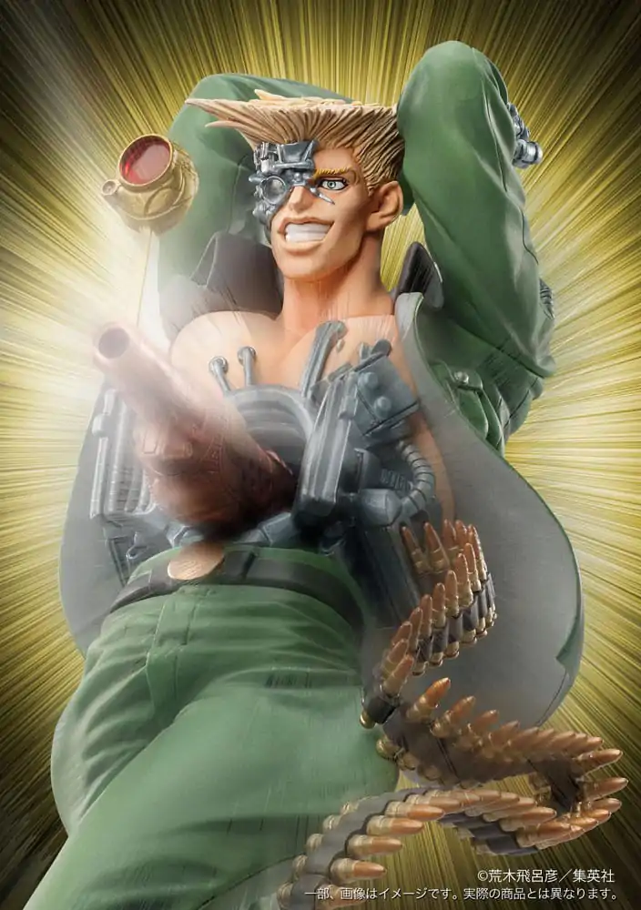 JoJo's Bizarre Adventure Part 2: Battle Tendency Legend PVC figúrka Rudol von Stroheim 18 cm termékfotó