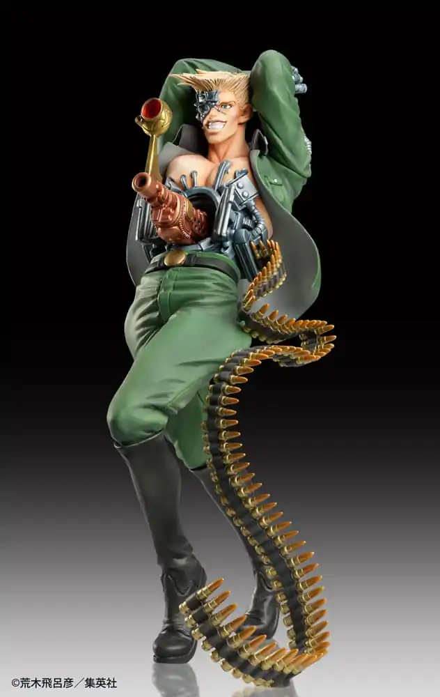 JoJo's Bizarre Adventure Part 2: Battle Tendency Legend PVC figúrka Rudol von Stroheim 18 cm termékfotó