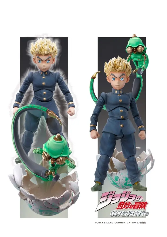 JoJo's Bizarre Adventure Part 4: Diamond is unbreakable Akčná figúrka Chozokado Koichi Hirose & Ec (Act 1) (re-run) 9 cm termékfotó