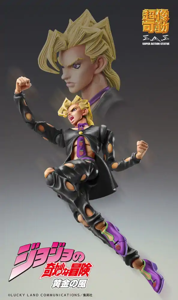 JoJo's Bizarre Adventure Part 5: Golden Wind Akčná figúrka Chozokado (Pannacotta Fugo Ver. Black) 15 cm termékfotó