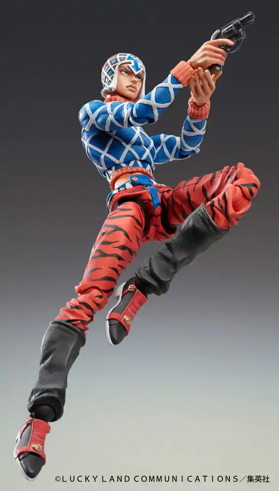 JoJo's Bizarre Adventure Part 5 Statue Legend PVC soška Chozokado Guido Mista & S P (re-run) 15 cm termékfotó