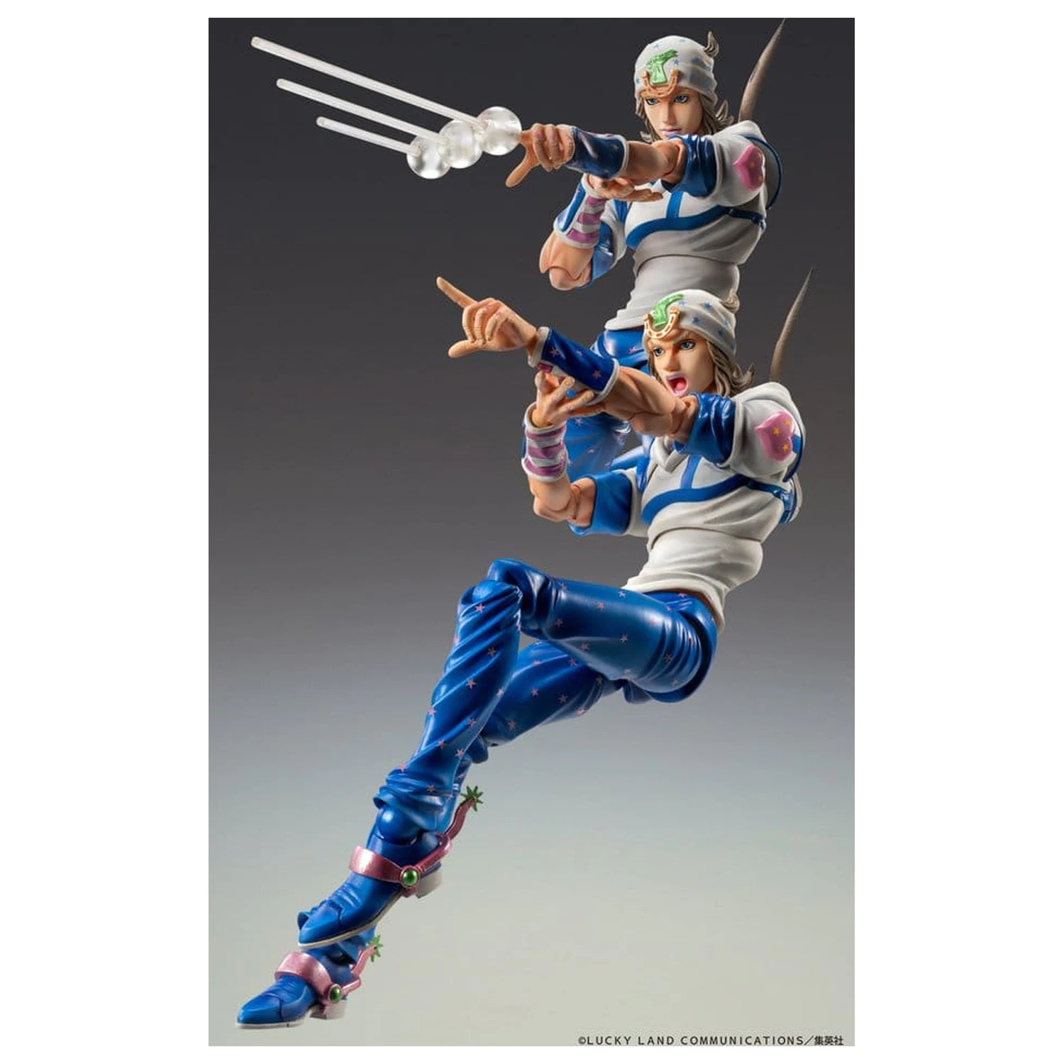 JoJo's Bizarre Adventure Part 7: Steel Ball Run Super Chozokado akčná figúrka Johnny Joestar 15 cm produktová fotografia