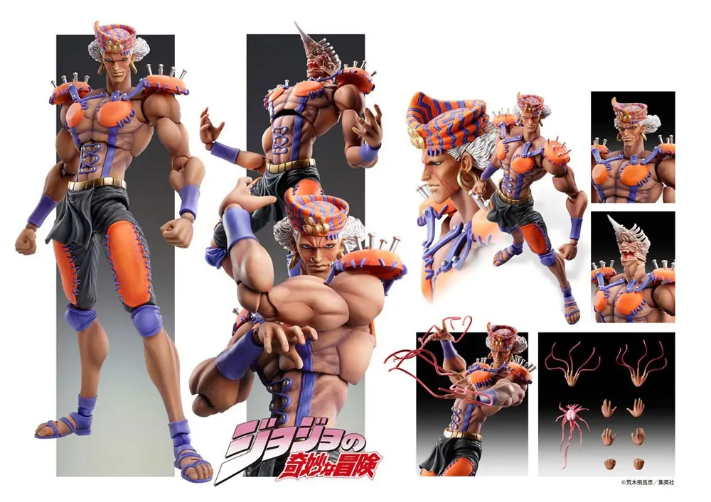 JoJo's Bizarre Adventure Part2 (BT) Super Action Akčná figúrka Chozo Kado (Esidisi) 17 cm produktová fotografia