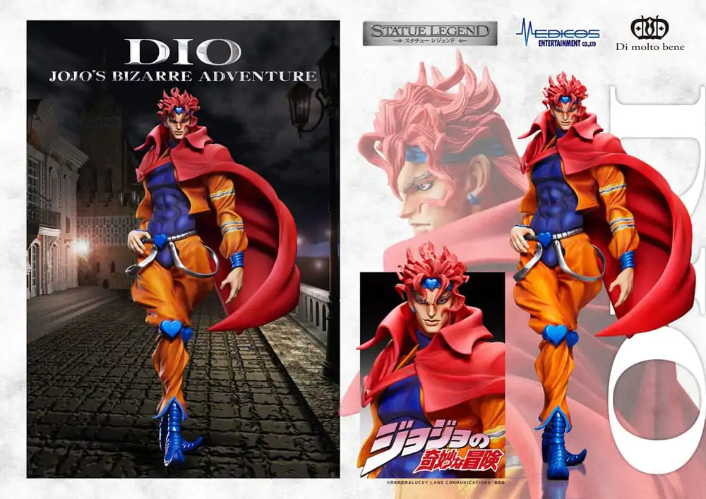 JoJo's Bizarre Adventure Part3 Statue Legend PVC soška Dio 17 cm (re-run) termékfotó