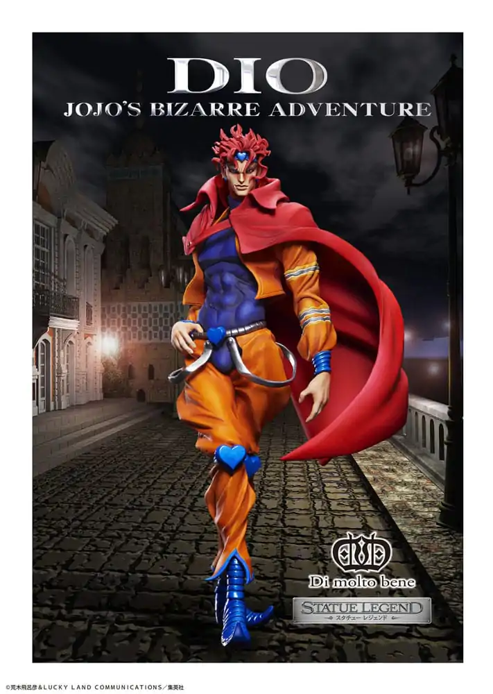 JoJo's Bizarre Adventure Part3 Statue Legend PVC soška Dio 17 cm (re-run) termékfotó