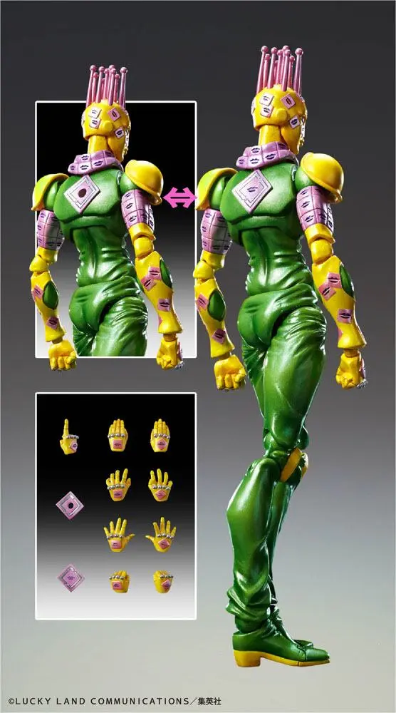 JoJo's Bizarre Adventure Part3 Super Action akčná figúrka Chozokado (Kiss) 15 cm produktová fotografia