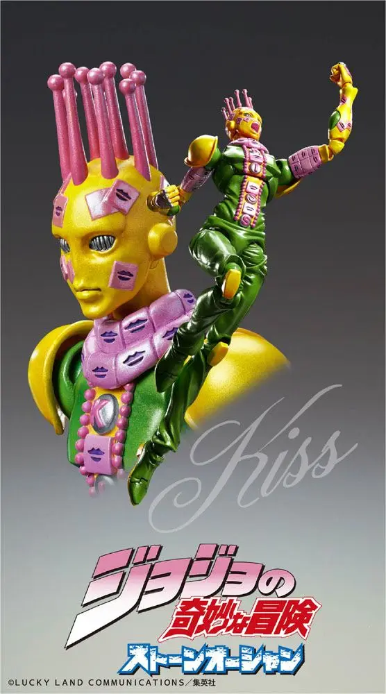 JoJo's Bizarre Adventure Part3 Super Action akčná figúrka Chozokado (Kiss) 15 cm produktová fotografia