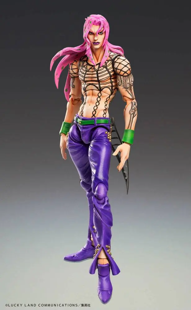 JoJo's Bizarre Adventure Part5 Super Action akčná figúrka Chozokado (Diavolo) 16 cm termékfotó