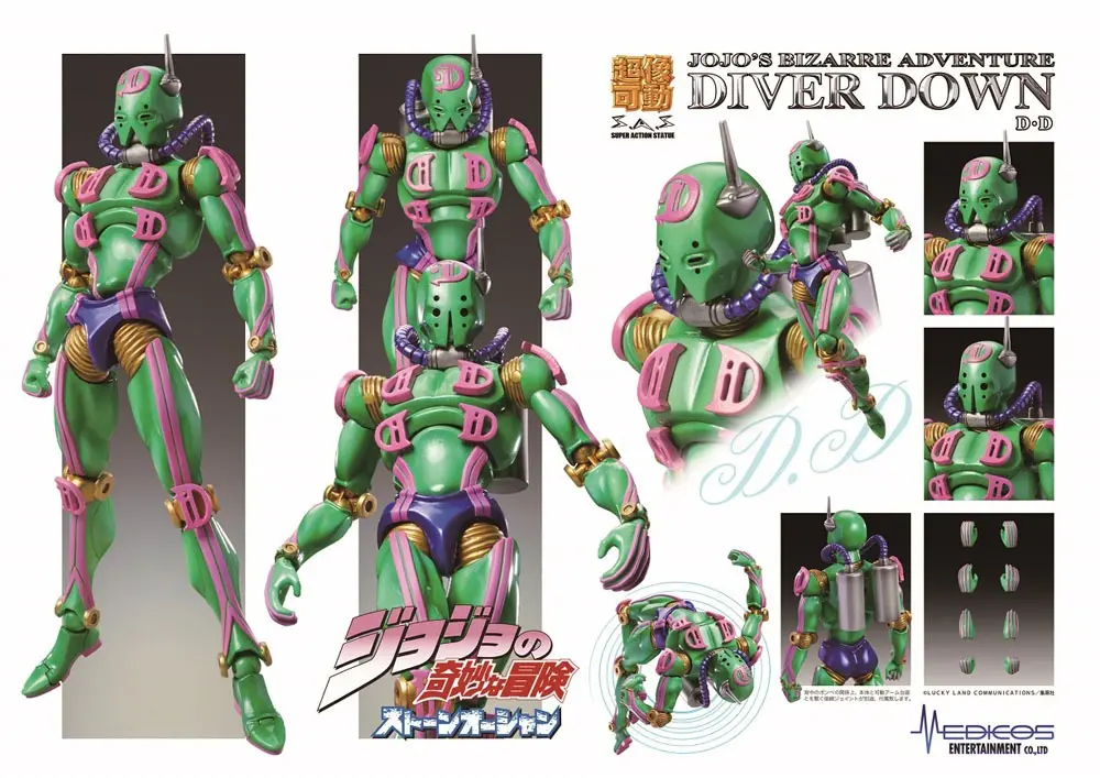 JoJo's Bizarre Adventure Part6 Stone Ocean figúrka Chozokado (D D) 16 cm termékfotó