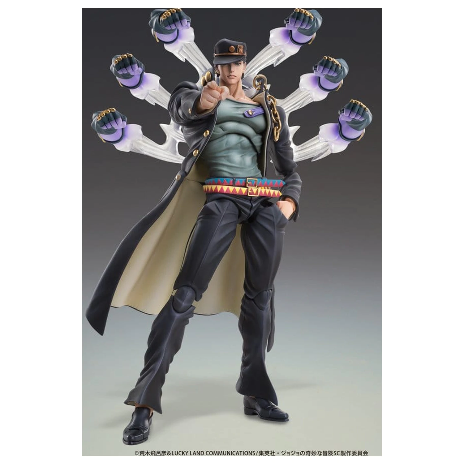 JoJo's Bizarre Adventure: Stardust Crusaders Chozokado akčná figúrka Jotaro Kujo Ver.2 16 cm produktová fotografia