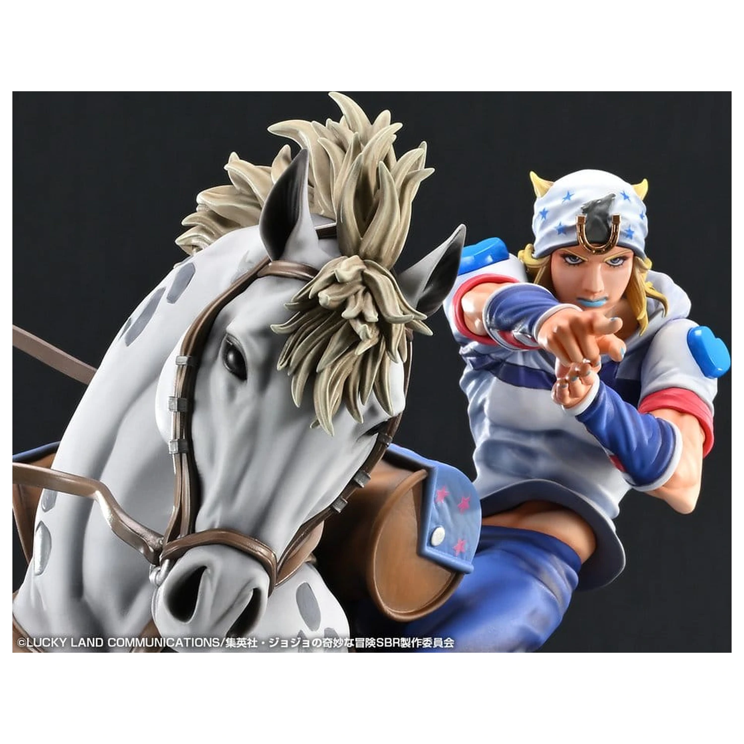JoJo's Bizarre Adventure: Steel Ball Run Chozo Art Collection PVC figúrka Johnny Joestar & Slow Dancer 30 cm produktová fotografia