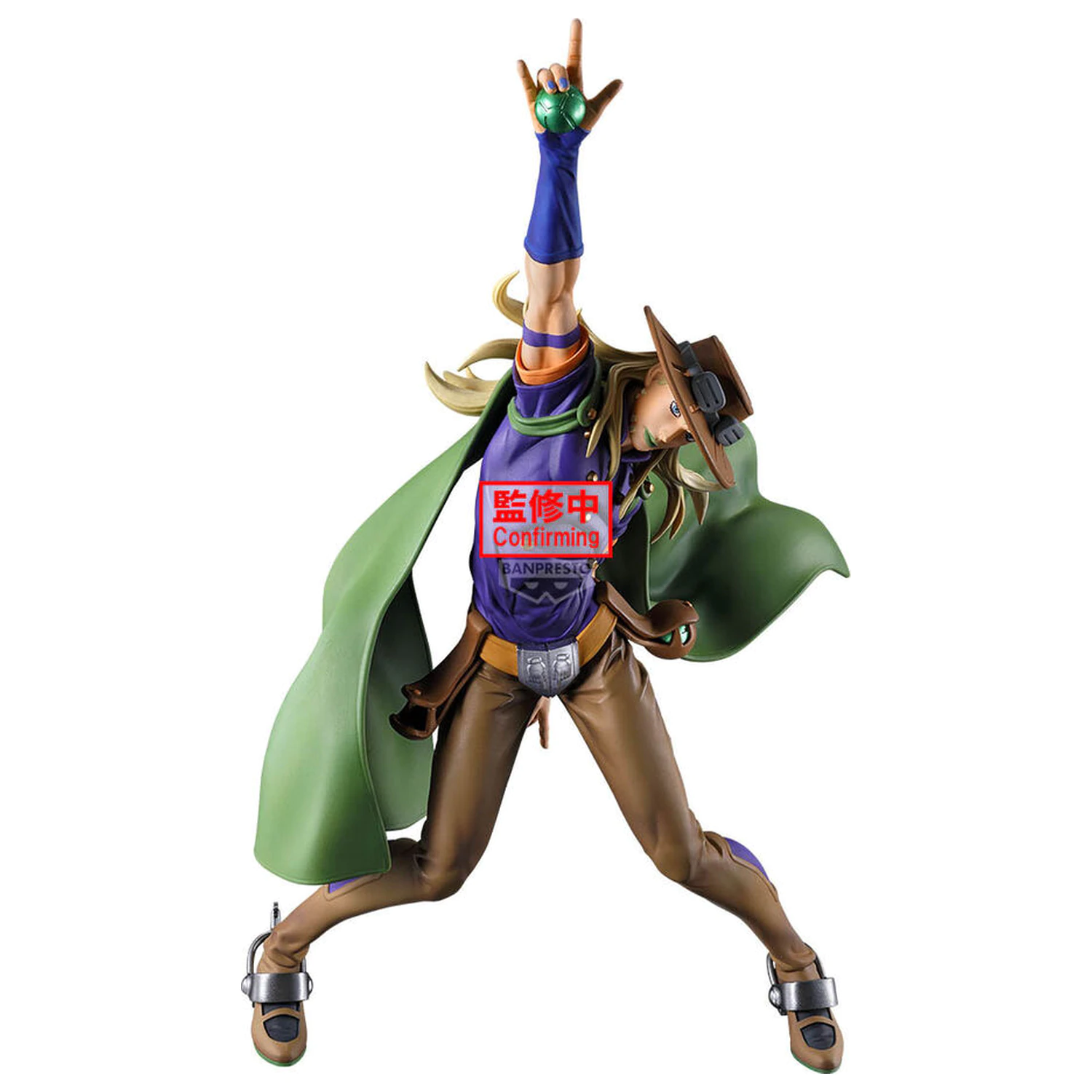 Jojo's Bizarre Adventure Steel Ball Run Mometria Gyro Zeppeli figúrka 26cm produktová fotografia