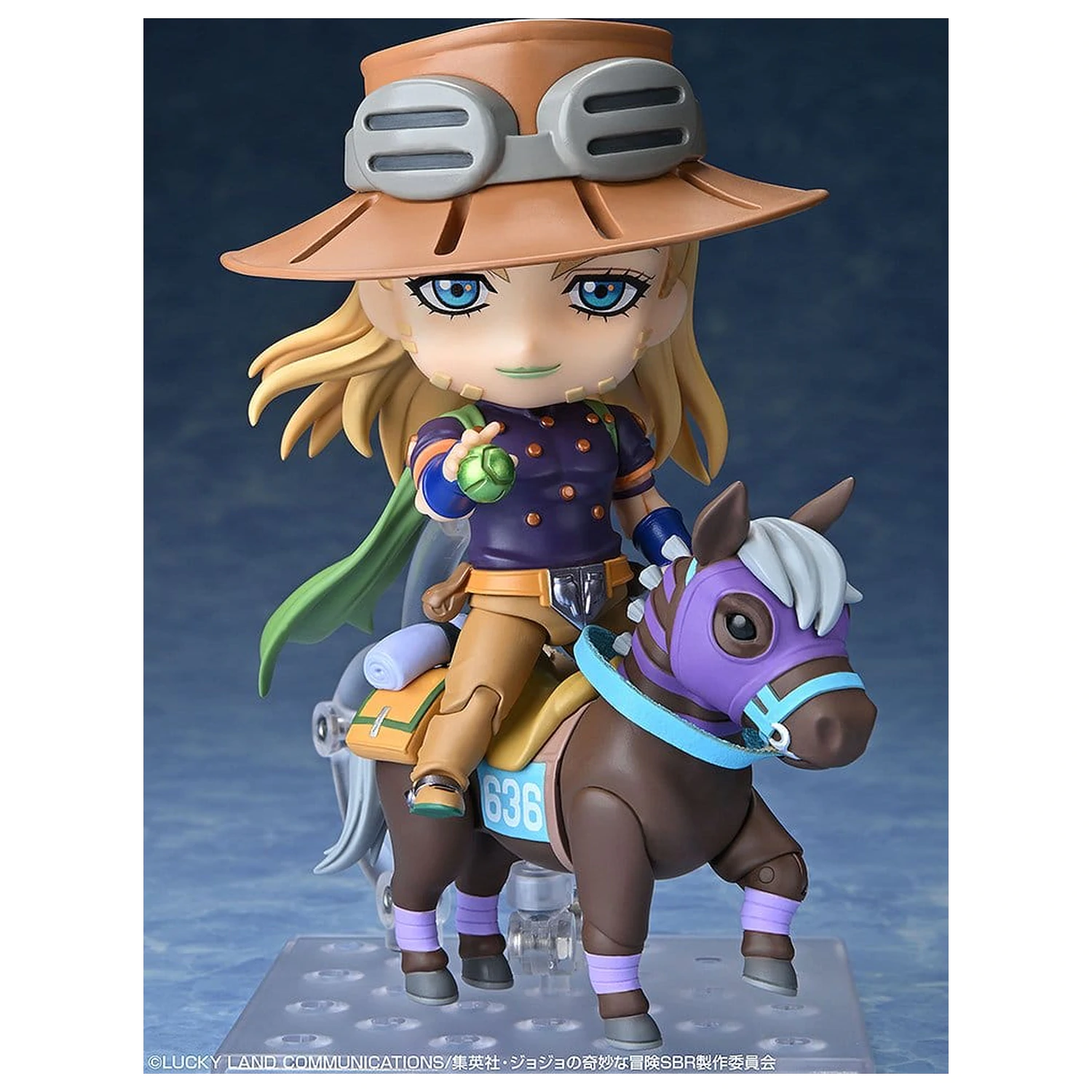 JoJo's Bizarre Adventure Steel Ball Run Nendoroid akčná figúrka Gyro Zeppeli DX Ver. 10 cm produktová fotografia