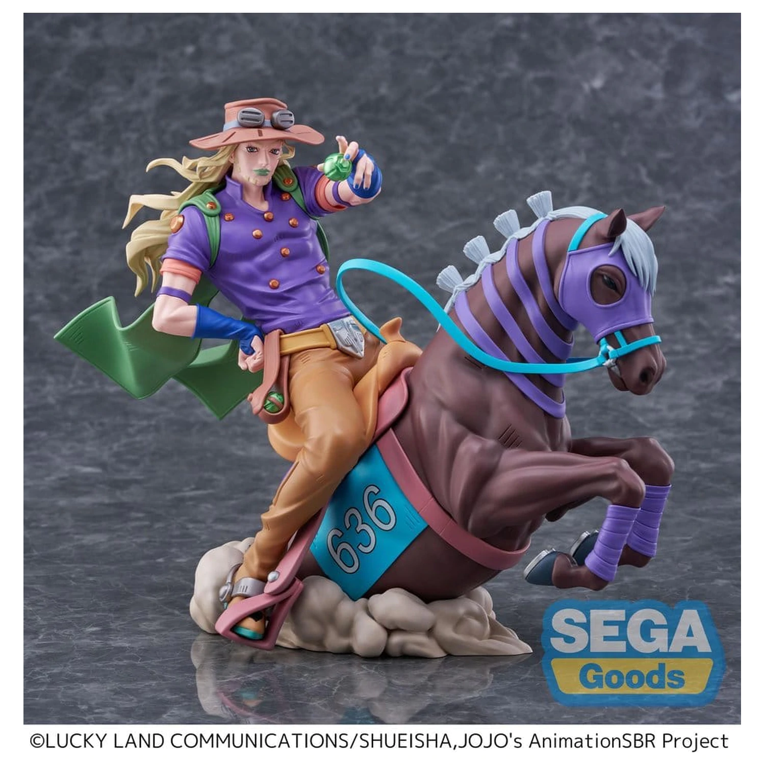 JoJo's Bizarre Adventure: Steel Ball Run XrossLinkMAX PVC figúrka Gyro Zeppeli 18 cm produktová fotografia