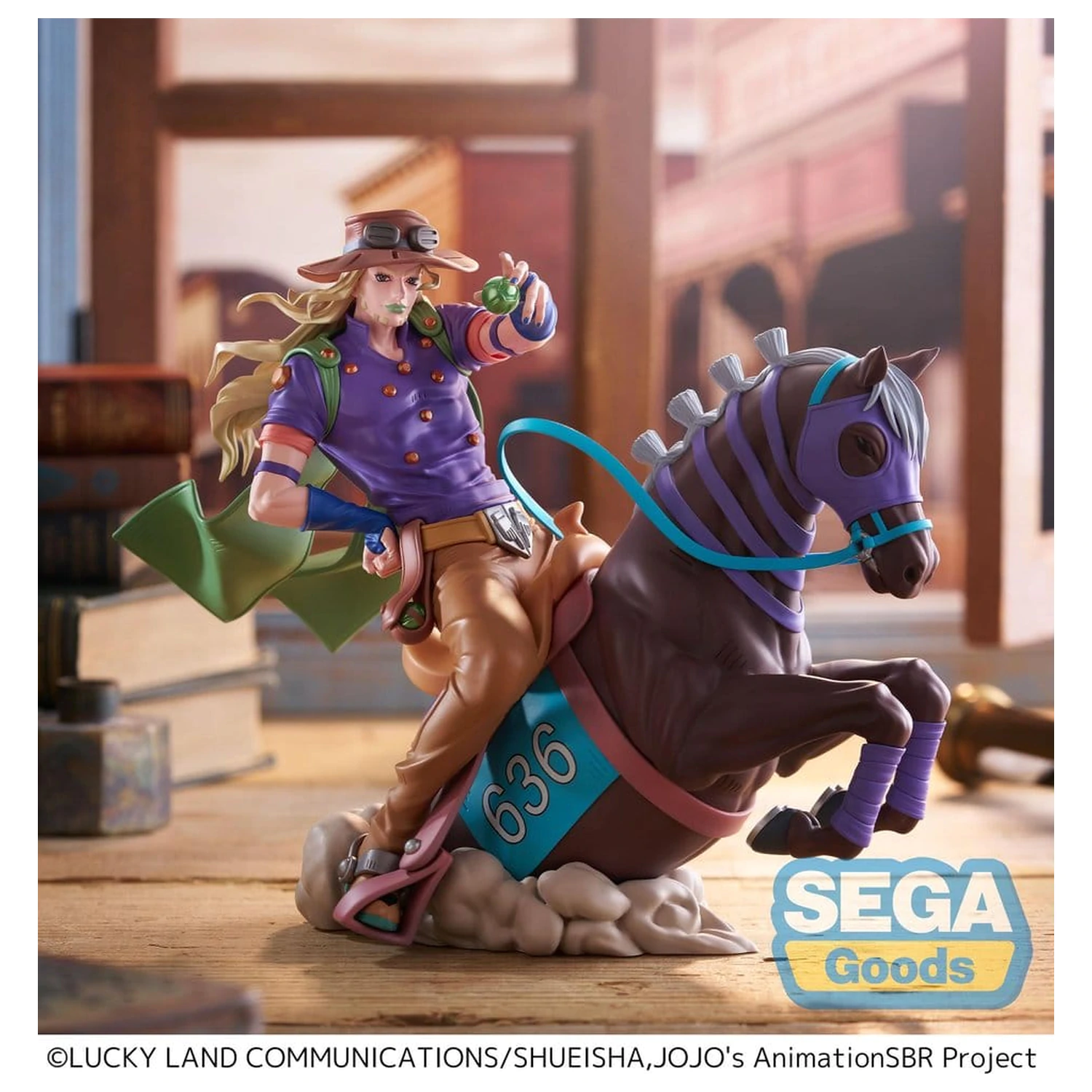 JoJo's Bizarre Adventure: Steel Ball Run XrossLinkMAX PVC figúrka Gyro Zeppeli 18 cm produktová fotografia