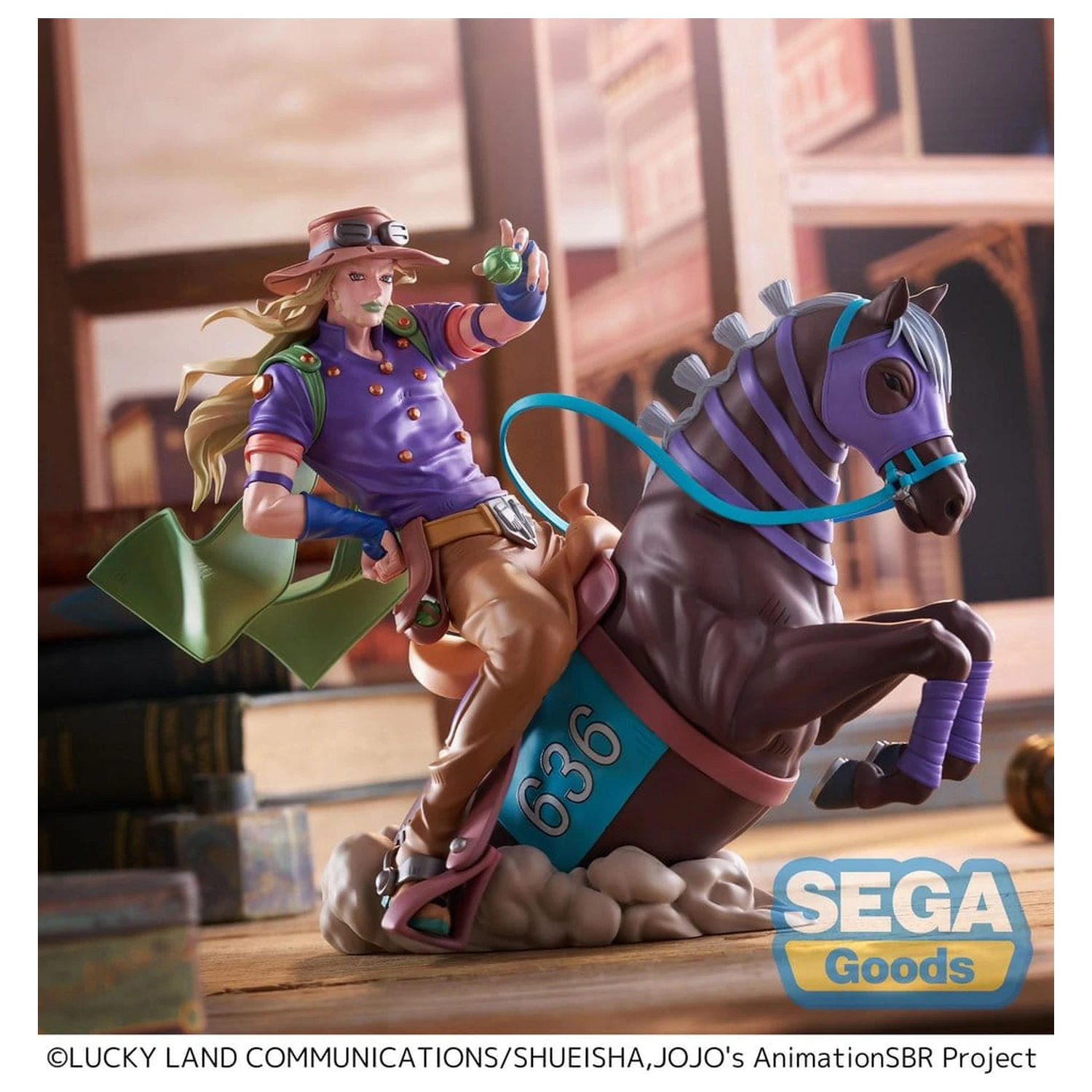 JoJo's Bizarre Adventure: Steel Ball Run XrossLinkMAX PVC figúrka Gyro Zeppeli 18 cm produktová fotografia